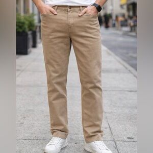 L.L.Bean 1912 classic fit khaki men’s jeans 40X29